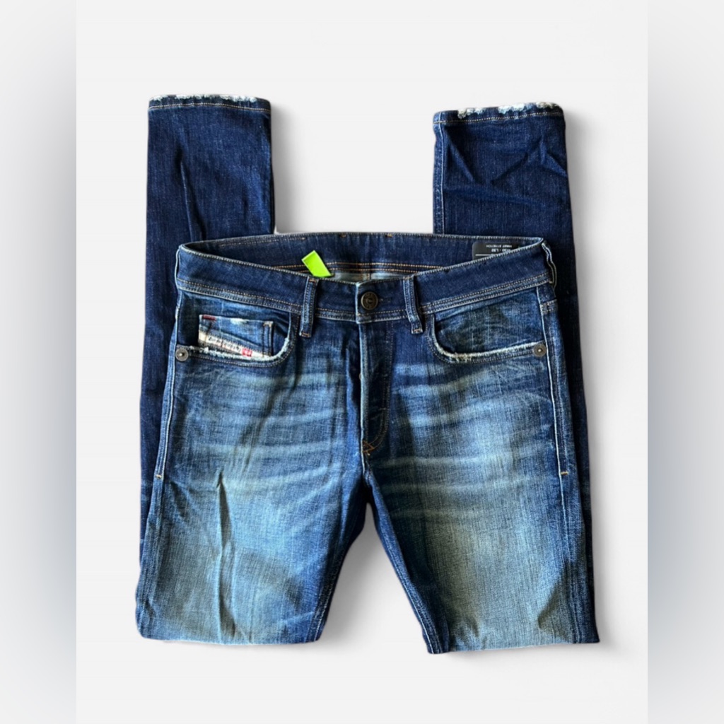 Diesel Sleenker 09a27 Skinny Stretch Jeans Men’s 30x32 Button Fly